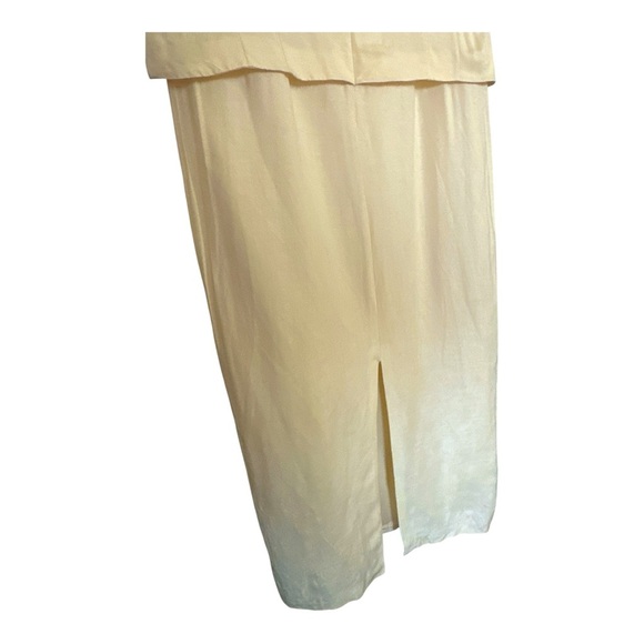 Jessica Howard Cream Embroidered Midi Dress Size 14 | Fully Lined | 55” Length - Picture 8 of 12